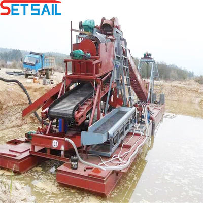 ΗΠΑ Chain Bucket River εξοπλισμός εξόρυξης χρυσού για χρυσό διαμάντι εγγύηση επιστροφής χρημάτων 30 ημερών