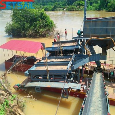 ΗΠΑ Chain Bucket River εξοπλισμός εξόρυξης χρυσού για χρυσό διαμάντι εγγύηση επιστροφής χρημάτων 30 ημερών