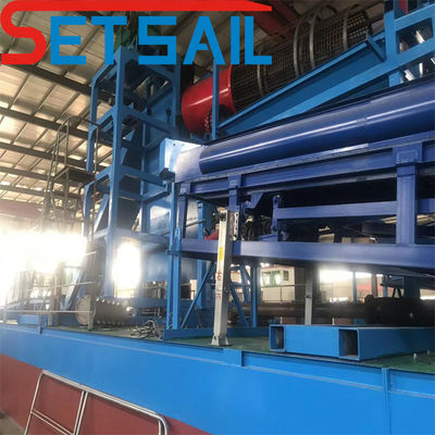 Αλυσίδα Bucket River Mining Dredger για τη λίμνη χρυσού από το Set Sail εντός βάθους εκσκαφής 7m-20m