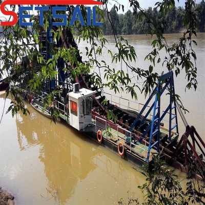 7.5kw-100kw Ανυψωτική κινητήρα Δύναμη ποταμού Ανάπτυξη χρυσού αλυσίδα κουβάς πλοίο με κουβάς Ποσότητα