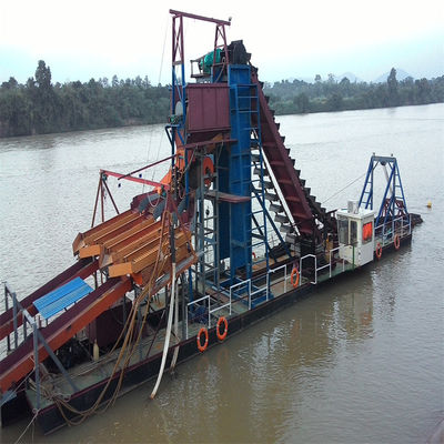 Η Setsail Chain Bucket River εξόρυξη χρυσού διαμαντιού για το Κονγκό από επαγγελματία