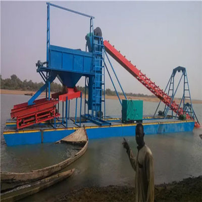 Η Setsail Chain Bucket River εξόρυξη χρυσού διαμαντιού για το Κονγκό από επαγγελματία