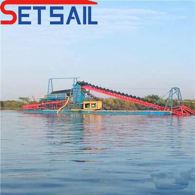 7.5-50kw Ένεση αντλία Δυναμική αλυσίδα Bucket River Χρυσό και διαμάντια εξοπλισμός εξόρυξης αποβρύχισης