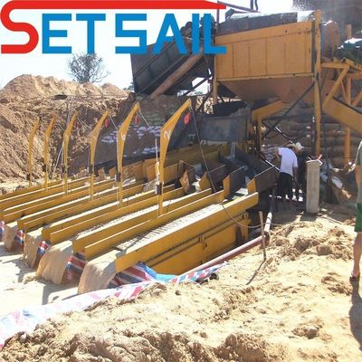 Μηχανή ντίζελ LM-21 Προσαρμοσμένο εξοπλισμό εξόρυξης χρυσού και διαμαντιών με βρύση αναστάτωσης