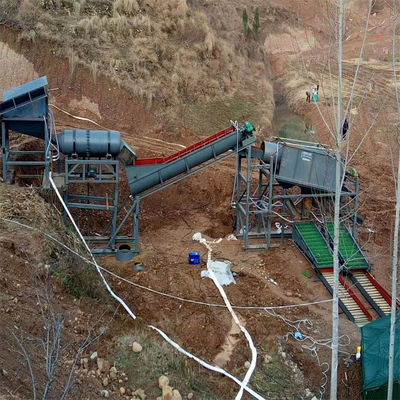 Υλικό ανθεκτικό στη διάβρωση Μηχανήματα εξόρυξης χρυσού με εξοπλισμό διαμαντιού