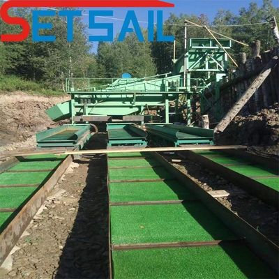 Εξοχή φυγοκέντρωσης 7.5-50kw Μηχανήματα εξόρυξης χερσαίων υλικών με οθόνη τρομελίας και ροή νερού 200m3/h