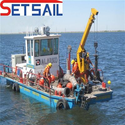 12 Kw Generator Power Υψηλής χωρητικότητας φόρτωσης Υπηρεσιακό εργατικό πλοίο με υδραυλικό γερανό