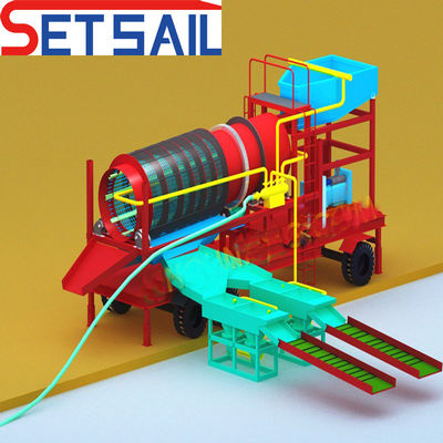 ISO9001 2000 Ανθεκτικός στη διάβρωση Μηχανή Jigger ορυκτών για χωρητικότητα 50m3-500m3 και 10T