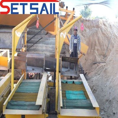 Υλικό ανθεκτικό στη θερμότητα Μηχανή εξόρυξης χρυσού και διαμαντιών με ισχύ ανύψωσης 2,0-10kw