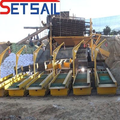 Πολυσκοπικός διαχωριστής τύμπλου 50m3-500m3 Δυνατότητα για επεξεργασία χρυσού από καταρροή