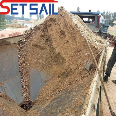 Προσαρμοσμένο αίτημα Weichai Motor Propeller Sand Transport Ship για τις Φιλιππίνες