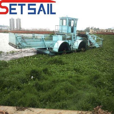 Συγκρότημα Sail υδάτινο εργοστάσιο καθαρισμού μηχανή για το σκάφος κόψιμο ζιζανίων 1 έτος Υπηρεσία μετά την πώληση