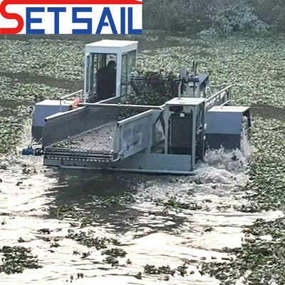 Προσαρμοσμένο αίτημα 0.55m-2m Συλλέκτες υδάτινων υακινθίων για την κοπή μεταφοράς απορρίψεων