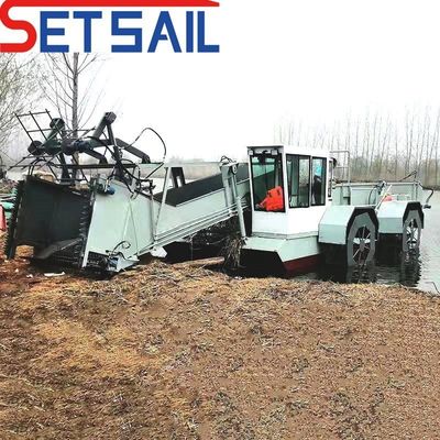 Προσαρμοσμένο αίτημα 0.55m-2m Συλλέκτες υδάτινων υακινθίων για την κοπή μεταφοράς απορρίψεων