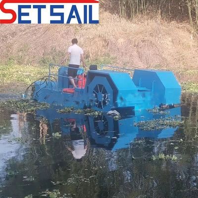 7.2m-25m Συνολικό μήκος Συλλέκτης φυκιών Συλλέκτης σκάφος για συλλογή υδρόβιων φυτών