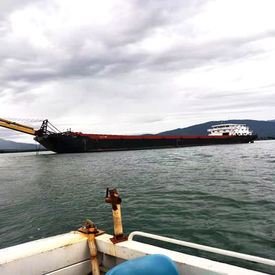 100kw-500kw Κύρια κινητήρα Δύναμη ποταμικής αμμουλκούμενης φορτηγίδας μεταφοράς με 1-2 σετ κιβώτια ταχυτήτων