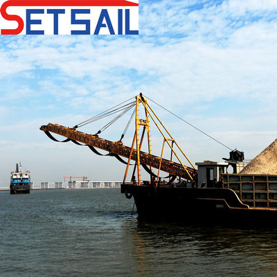 135 Ger Box Size Perfect Performance River Sand Transport Barge για εσωτερικό ποτάμι