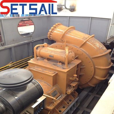 Προσαρμοσμένη Setsail Cutter Suction River Sand Dredger αντλία για λίμνη και βελτιωμένη