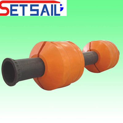 Συγκρότημα πλωτών σωλήνων HDPE πλωτών σωλήνων άμμου για εφαρμογές πλωτών