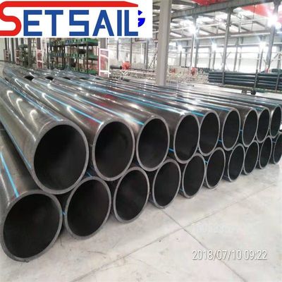 Στρογγυλός σωλήνας υλικού HDPE για αγωγούς αστικών λυμάτων μήκος 12,8m/στρογγυλός ρίζας